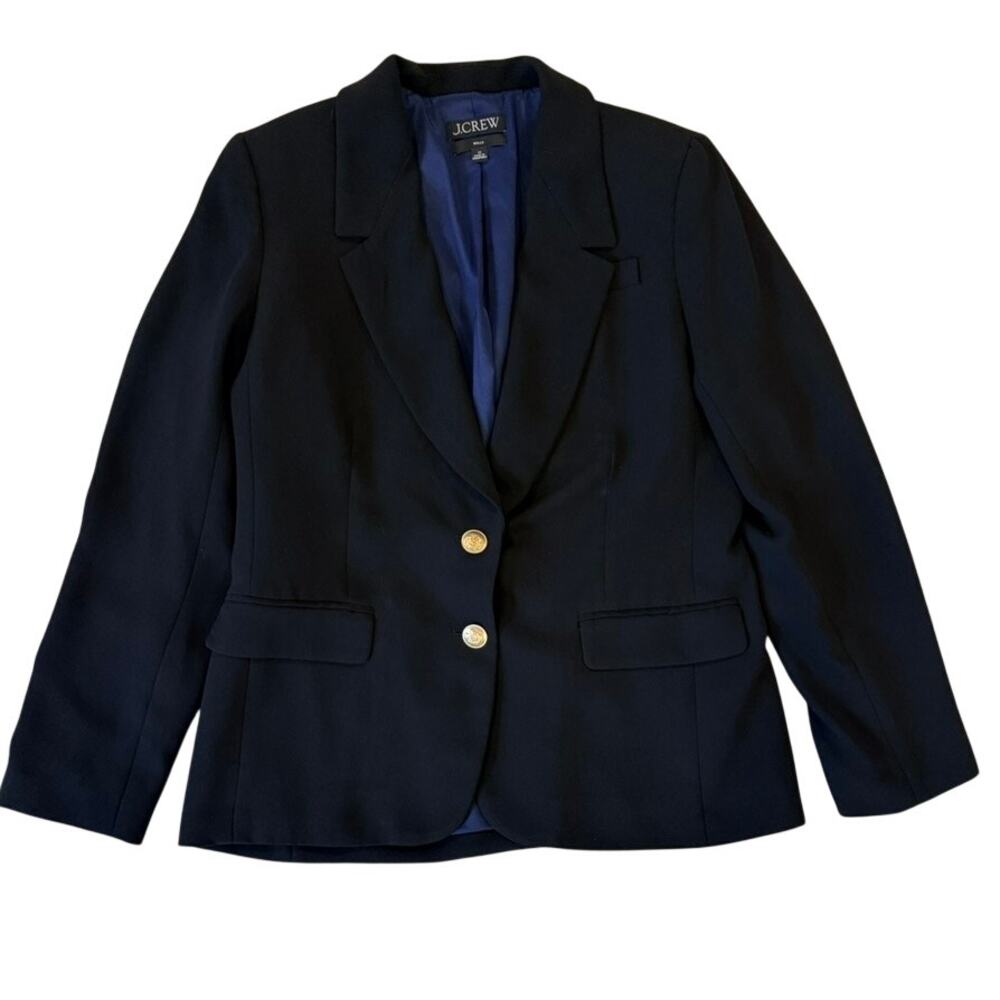 J. Crew Willa Blazer Women's - Size 10 - Black